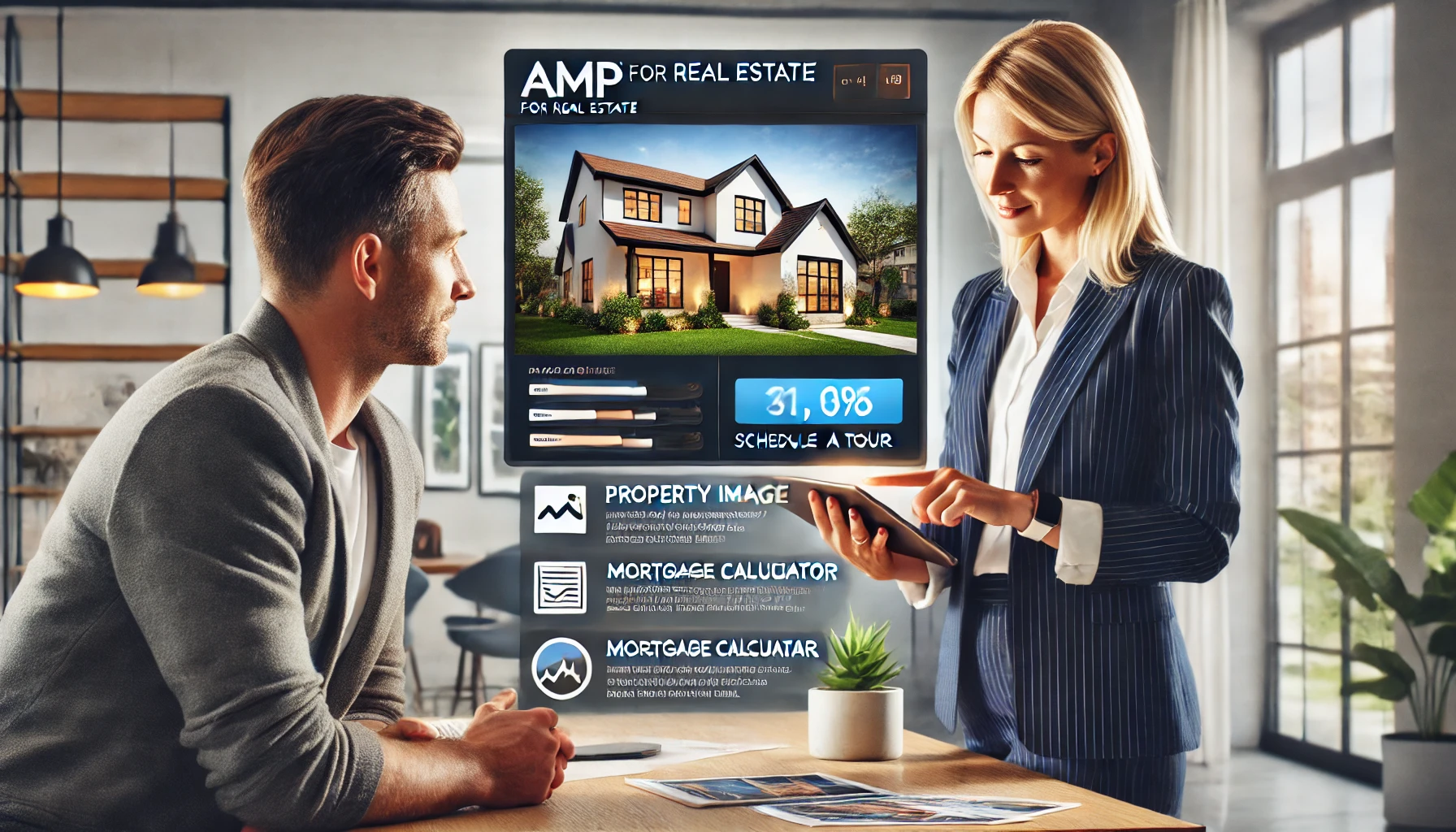 amp email for real estate